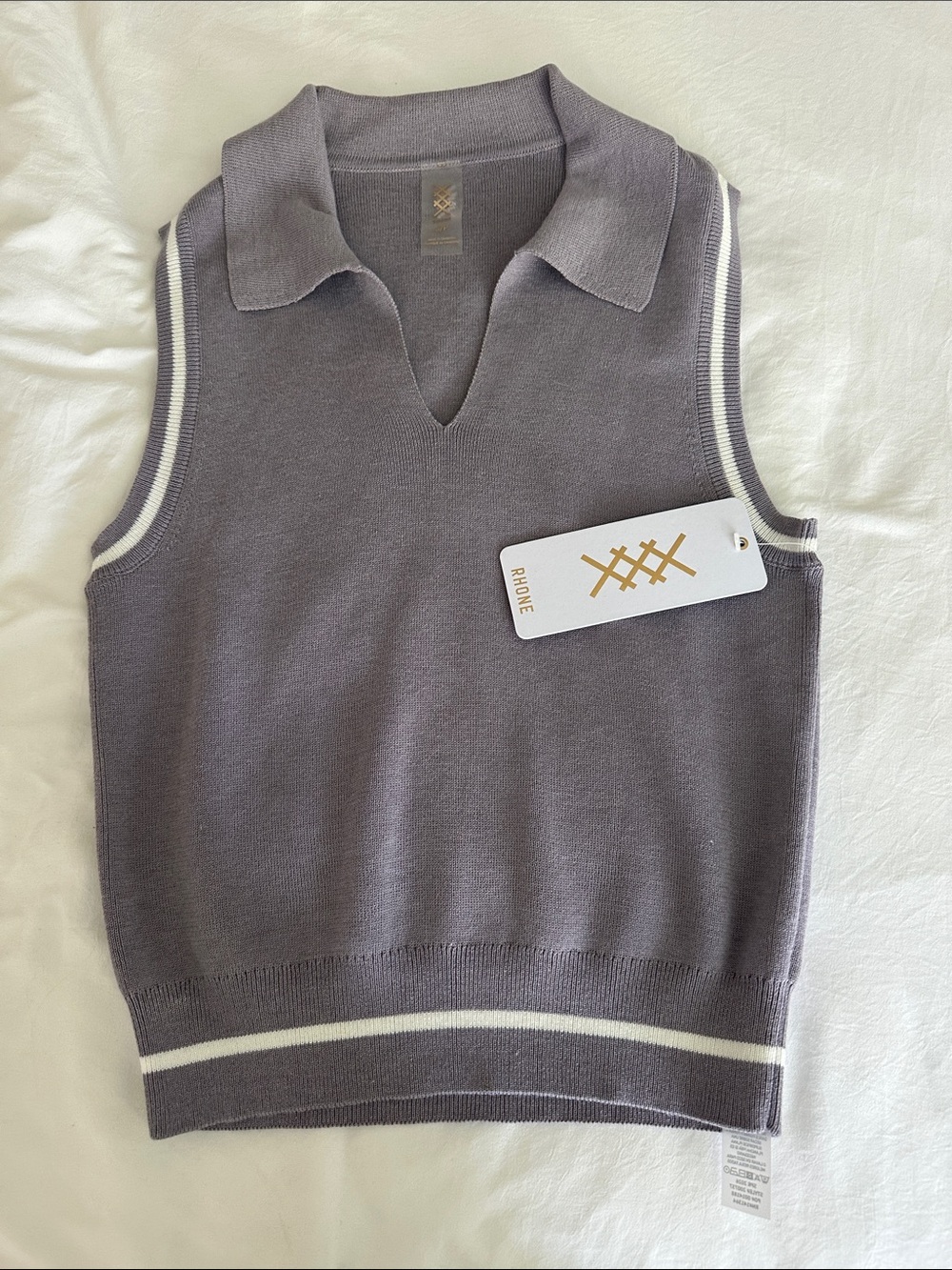 RHONE Views Sleeveless Polo S